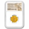 Eastern Roman Empire Gold Solidus Marcian (450-457 AD) AU NGC 5/3