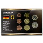 Germany 1 Cent-2 Euro 8-Coin Euro Set BU