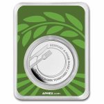 Giving Tuesday Fight Hunger Together 1 oz Silver Round (TEP)