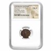 Governors of Judaea AE Prutah Porcius Festus (59-62 AD) Ch F NGC