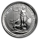 Great Britain 1/10 oz Platinum Britannia (Random Year)