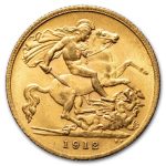 Great Britain Gold Half Sovereign (Random) BU