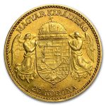 Hungary Gold 20 Korona (Random) Avg Circ