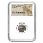 Illyria, Apollonia AR Drachm (2nd-1st Cent. BC) Fine NGC