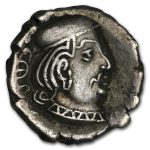 India Western Silver Drachm Satraps (35 BC-415 AD) VF-XF