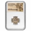 Indo Scythian AR Tetradrachm Azes I/II (c.58 BC) XF NGC