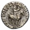 Indo Scythian Silver Drachm Azes I/II (57 BC - 5 AD) VF-XF
