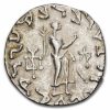 Indo Scythian Silver Tetradrachm Azes I (57-35 BC) AU