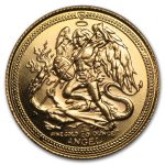 Isle of Man 1/10 oz Gold Angel BU/Proof (Random Years)