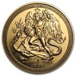 Isle of Man 1 oz Gold Angel BU/Proof (Random Year)