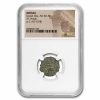 Judaea AE Prutah "Jewish War" (66-70 AD) Fine NGC