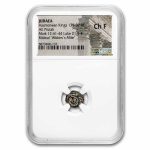 Judaea Widow's Mite Hasmonean Kings (135-37 BC) NGC CH Fine