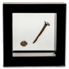 Judea Crucifixion Set Widows Mite & Roman Iron Nail 1st Cent. BC