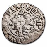 Kingdom of Armenia Silver Tram Levon I (1198-1219 AD) BU
