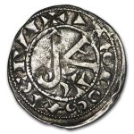 Kingdom of France Denier Raymond V-VII (1148-1249 AD) VF