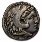 Kingdom of Macedon AR Drachm Alexander III (336-300 BC) Ch XF