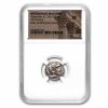 Kingdom of Macedon AR Drachm Alexander III (336-323 BC) XF NGC