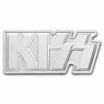 KISS 1 oz Silver KISS Shaped Logo