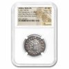 Lydia, Tralles Silver Cistophorus (166-128 BC) Ch VF NGC