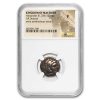 Macedon Alexander III Drachm 336-323 BC Fine NGC Posthumous Issue