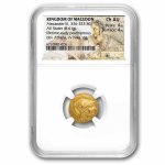 Macedonia Gold Stater Alexander III (336-323 BC) Ch AU NGC (4/4)