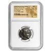 Macedonian AR Drachm Phillip III (323-317 BC) MS NGC