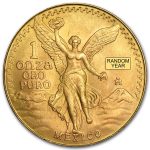 Mexico 1 oz Gold Onza &/or Libertad BU (Random Year)