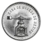 Mexico 1 oz Silver Onza Balance Scale (Random) Avg Circ