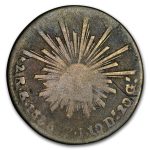 Mexico Liberty Cap and Rays 2 Reales Silver Avg Circ Random Dates