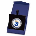 MLB Kansas City Royals 1 oz Silver Colorized Round (w/ Box)