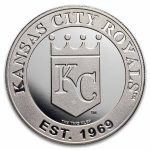 MLB Kansas City Royals 1 oz Silver Round