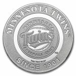 MLB Minnesota Twins 1 oz Silver Round