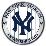 MLB New York Yankees 1 oz Silver Colorized Round (w/ Box)