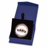 MLB San Francisco Giants 1 oz Silver Colorized Round (w/ Box)