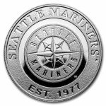 MLB Seattle Mariners 1 oz Silver Round