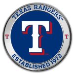 MLB Texas Rangers 1 oz Silver Colorized Round (w/ Box)