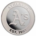 MLB The Athletics 1 oz Silver Round