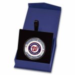 MLB Washington Nationals 1 oz Silver Colorized Round (w/ Box)