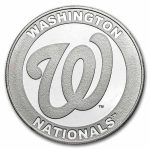 MLB Washington Nationals 1 oz Silver Round (w/Box)
