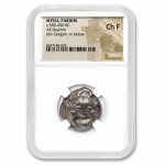 Mysia Parium AR Drachm (c. 500-450 BC) Ch F NGC