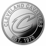NBA Cleveland Cavaliers 1 oz Silver Round