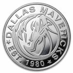 NBA Dallas Mavericks 1 oz Silver Round