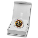 NBA Denver Nuggets 1 oz Silver Colorized Round (w/Box)