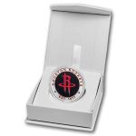 NBA Houston Rockets 1 oz Silver Colorized Round (w/Box)