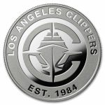 NBA Los Angeles Clippers 1 oz Silver Round