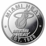 NBA Miami Heat 1 oz Silver Round