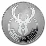 NBA Milwaukee Bucks 1 oz Silver Round