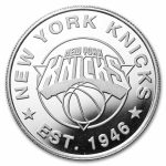 NBA New York Knicks 1 oz Silver Round