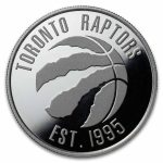 NBA Toronto Raptors 1 oz Silver Round