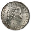 Netherlands Silver 2 1/2 Gulden Juliana AU/BU (Random Dates)